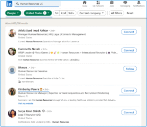 hr contacts list