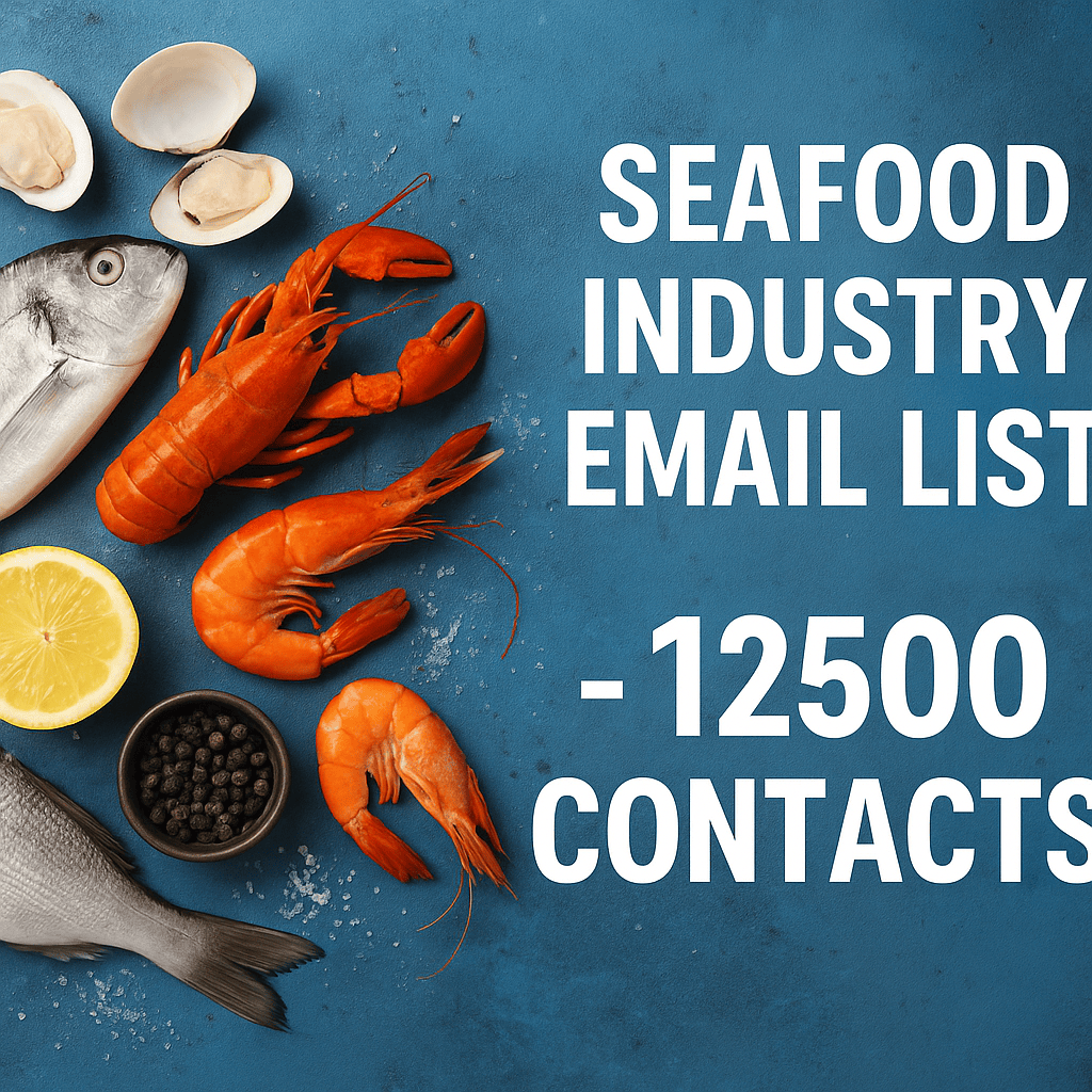 Seafood Industry Email List