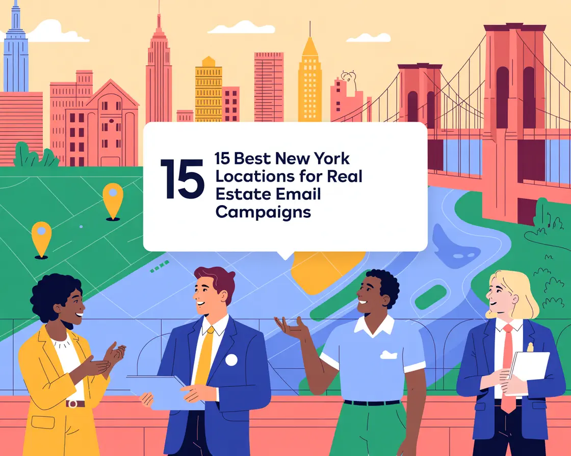 New York Locations for Real Estate Email Campaigns