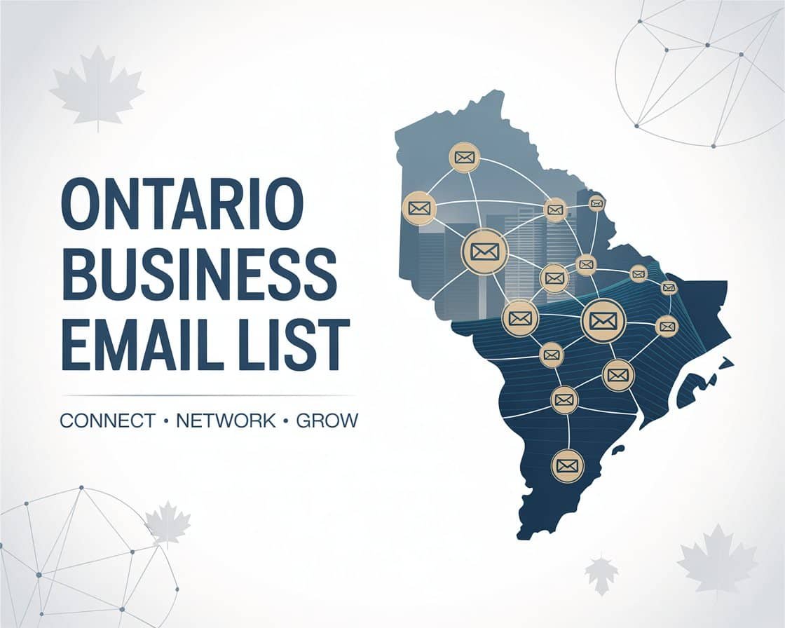 Ontario business email list