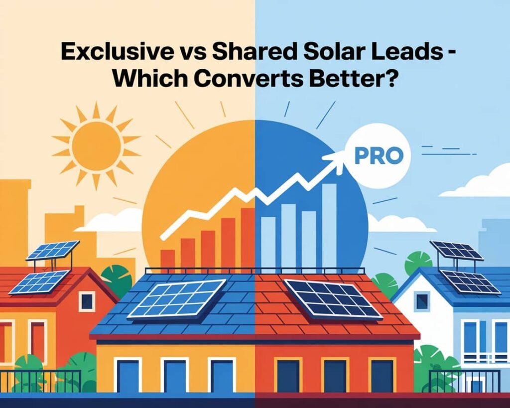 Shared Rauil Solar Exclusive vs Shared Solar Leads – Which Converts Better?