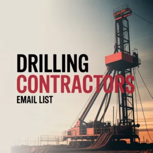 Drilling Contractors Email List
