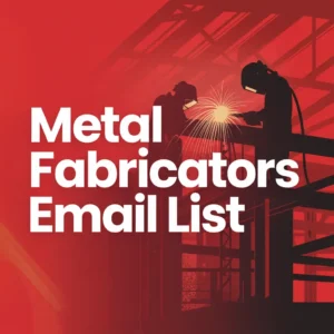 Metal Fabricators Email List