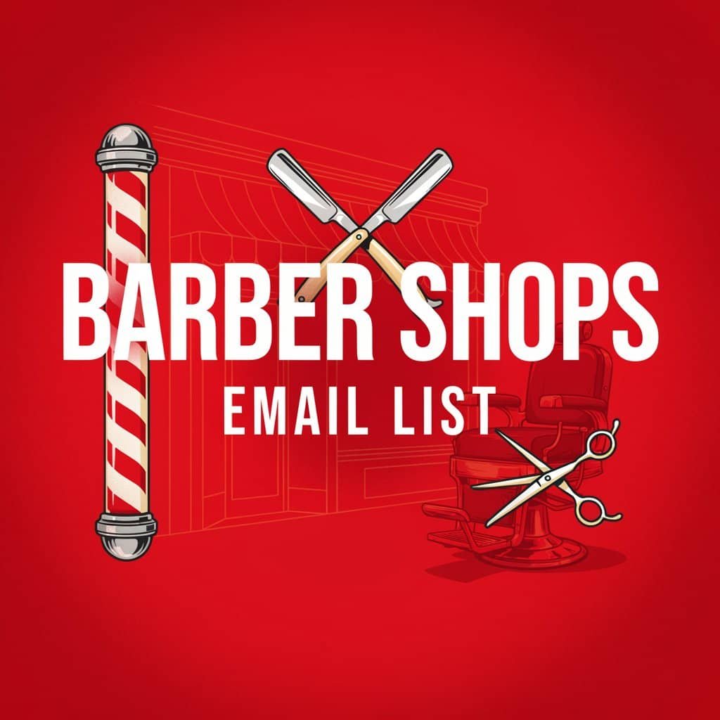 Barber Shops Email List
