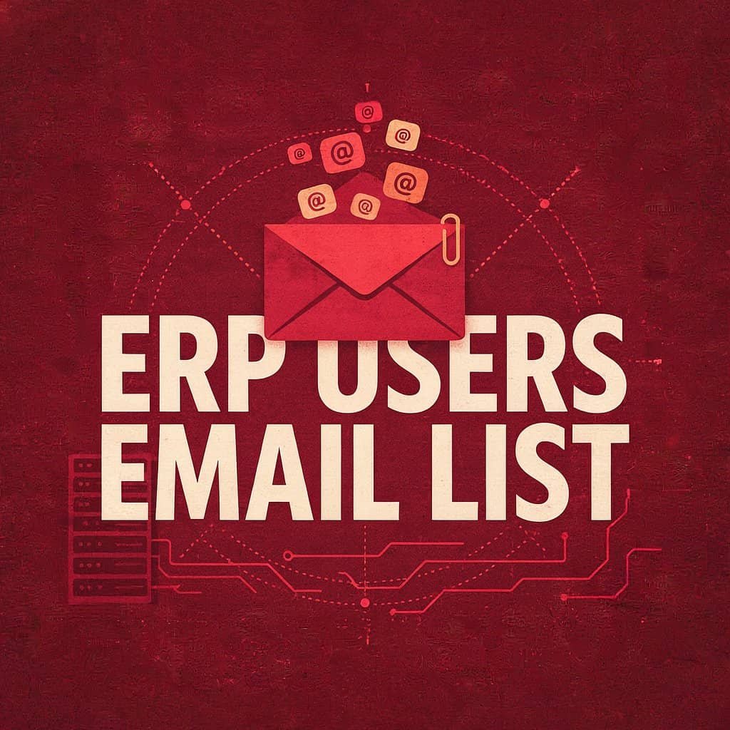 ERP Users Email List