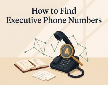 How to Find Executive Phone Numbers