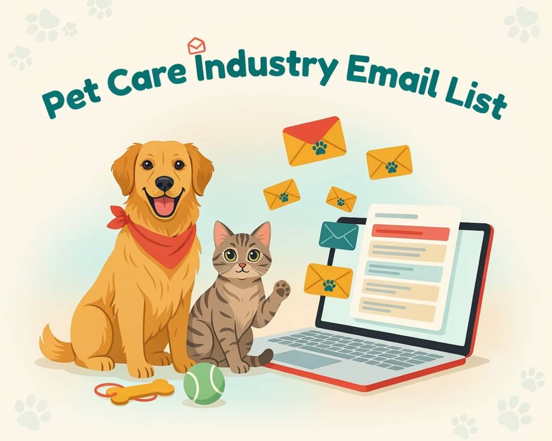 Pet Care Industry Email List