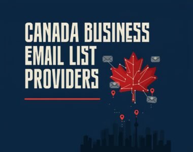 Canada Business Email List Providers