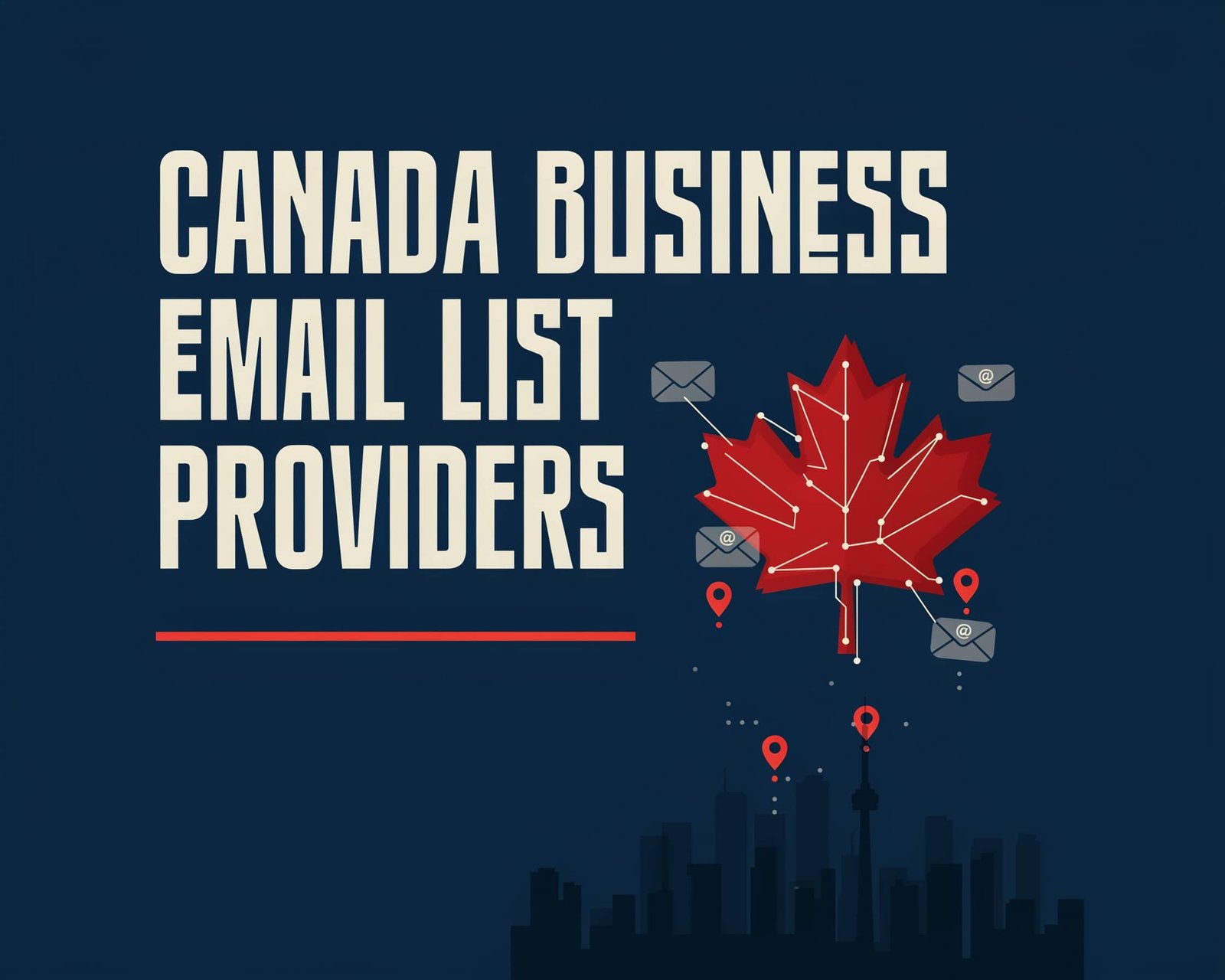 Canada Business Email List Providers